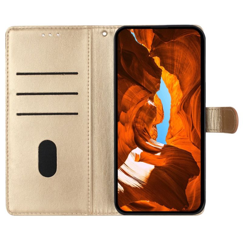Etui Folio Samsung Galaxy S25 5g Edge Azjatycki Krajobraz Etui Ochronne