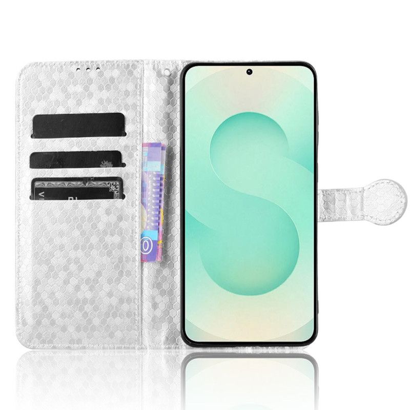 Etui Folio Samsung Galaxy S25 5g Edge Brokatowe Kropki Etui Ochronne