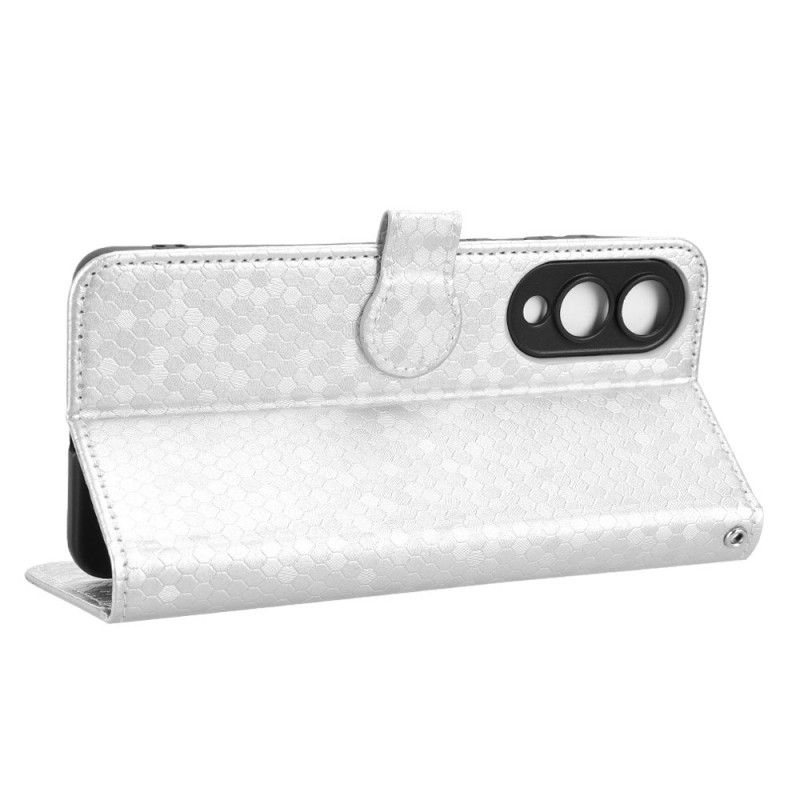 Etui Folio Samsung Galaxy S25 5g Edge Brokatowe Kropki Etui Ochronne