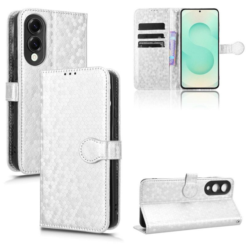 Etui Folio Samsung Galaxy S25 5g Edge Brokatowe Kropki Etui Ochronne