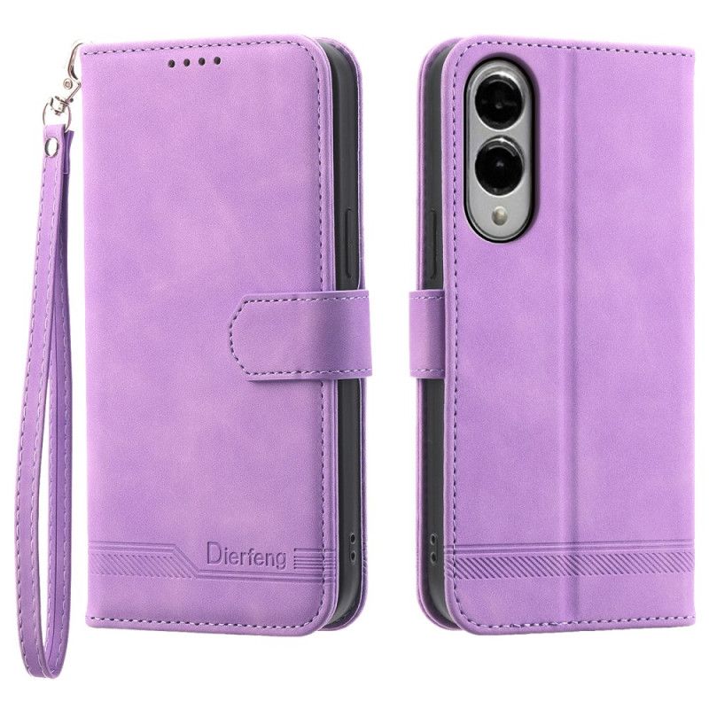 Etui Folio Samsung Galaxy S25 5g Edge Dierfeng Etui Ochronne