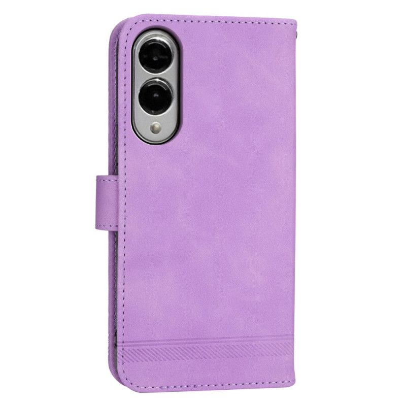 Etui Folio Samsung Galaxy S25 5g Edge Dierfeng Etui Ochronne