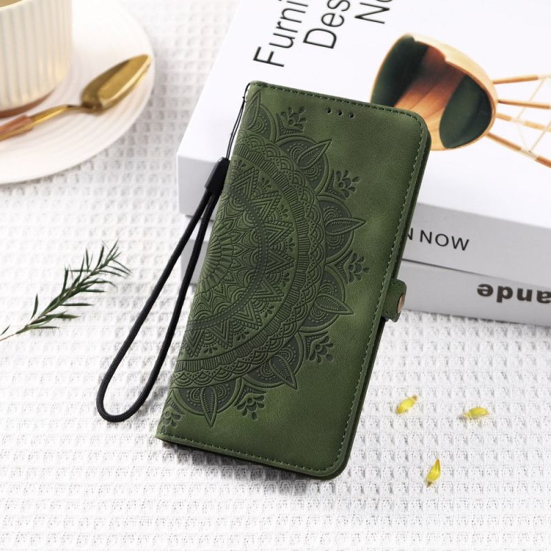 Etui Folio Samsung Galaxy S25 5g Edge Efekt Mandali Zamszu