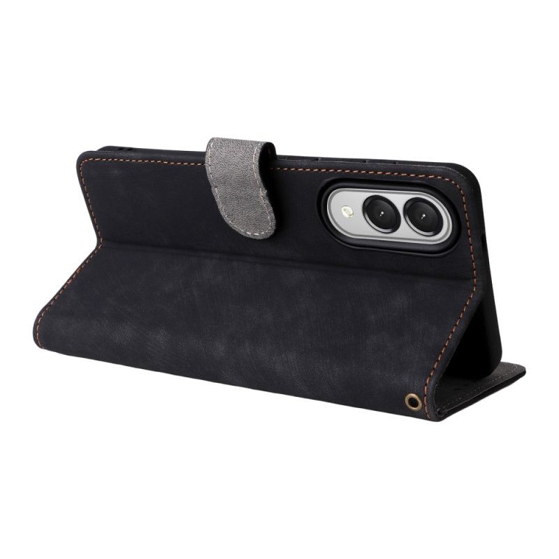 Etui Folio Samsung Galaxy S25 5g Edge Funkcja Rfid Z Paskiem Etui Ochronne