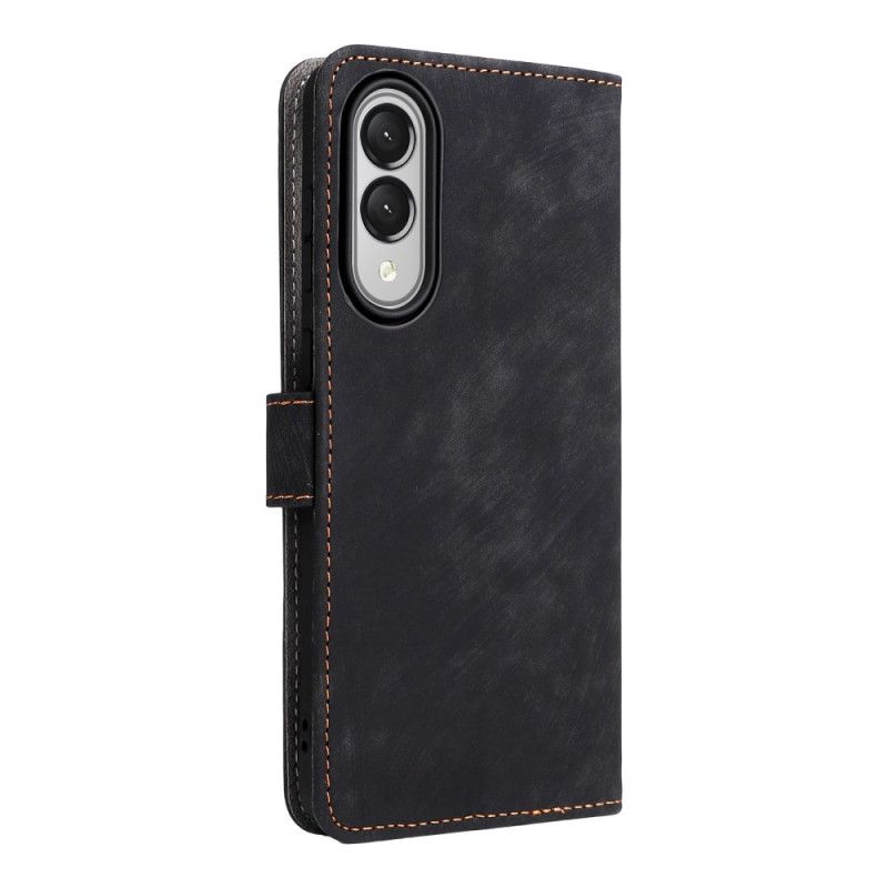 Etui Folio Samsung Galaxy S25 5g Edge Funkcja Rfid Z Paskiem Etui Ochronne