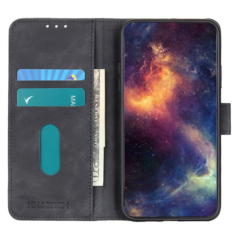 Etui Folio Samsung Galaxy S25 5g Edge Khazneh Z Efektem Zamszu