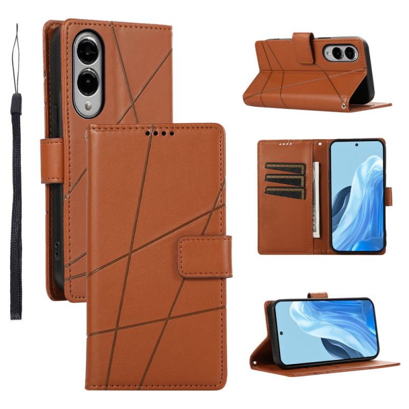 Etui Folio Samsung Galaxy S25 5g Edge Linie Etui Ochronne
