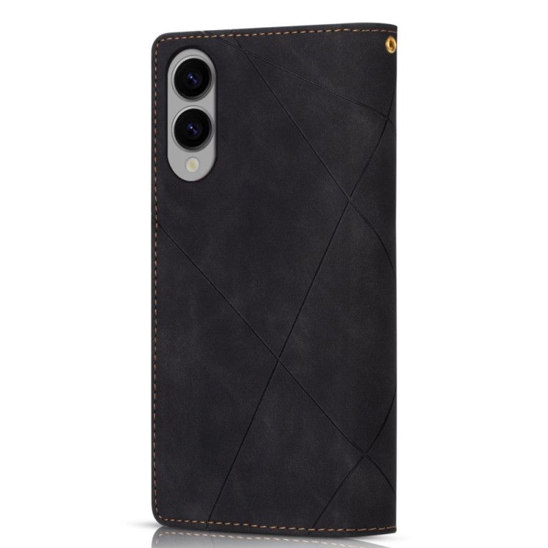 Etui Folio Samsung Galaxy S25 5g Edge Portfel W Diamentowy Wzór