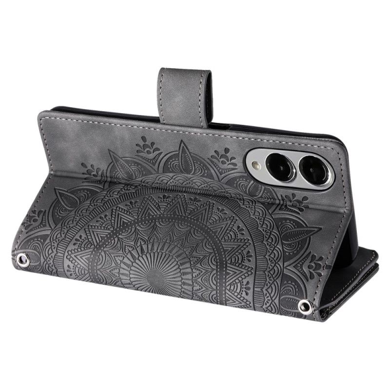 Etui Folio Samsung Galaxy S25 5g Edge Portfel Z Efektem Zamszu W Mandali Etui Ochronne