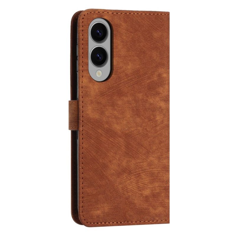 Etui Folio Samsung Galaxy S25 5g Edge Retro Design