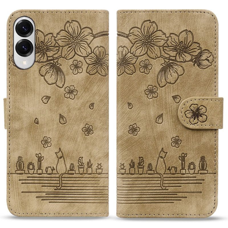 Etui Folio Samsung Galaxy S25 5g Edge Scena Z Kotem