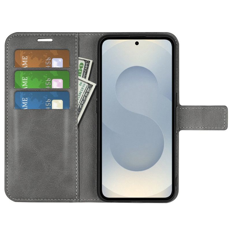 Etui Folio Samsung Galaxy S25 5g Edge Styl Skórzany Etui Ochronne