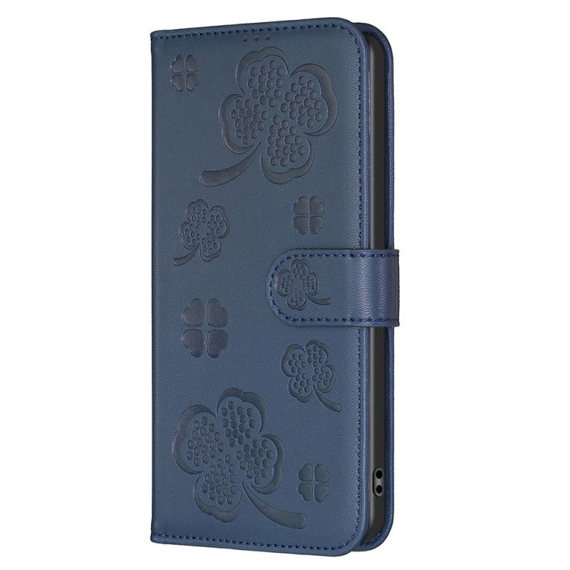 Etui Folio Samsung Galaxy S25 5g Edge Wzór Koniczyny Etui Ochronne