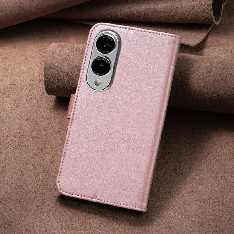 Etui Folio Samsung Galaxy S25 5g Edge Wzór Koniczyny Etui Ochronne