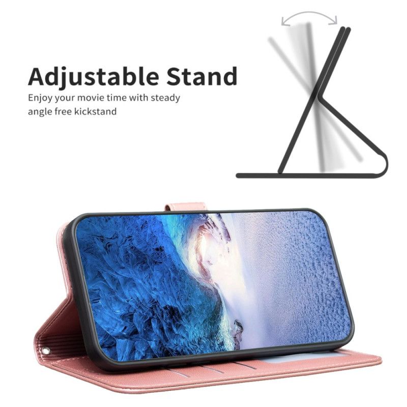 Etui Folio Samsung Galaxy S25 5g Edge Wzór Koniczyny Etui Ochronne