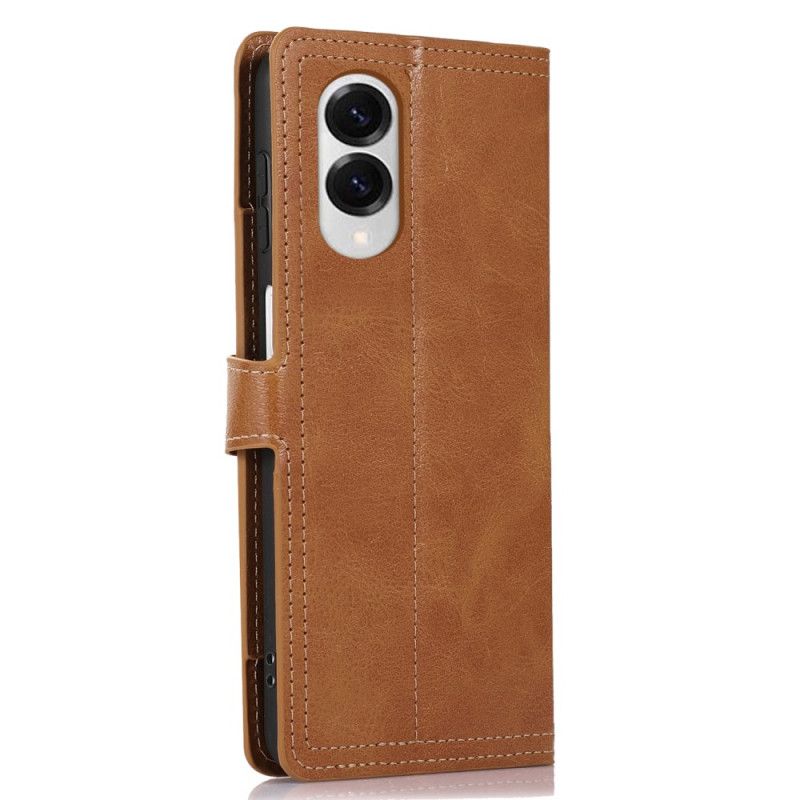 Etui Folio Samsung Galaxy S25 5g Edge Zamek Błyskawiczny I Etui Na Karty Etui Ochronne