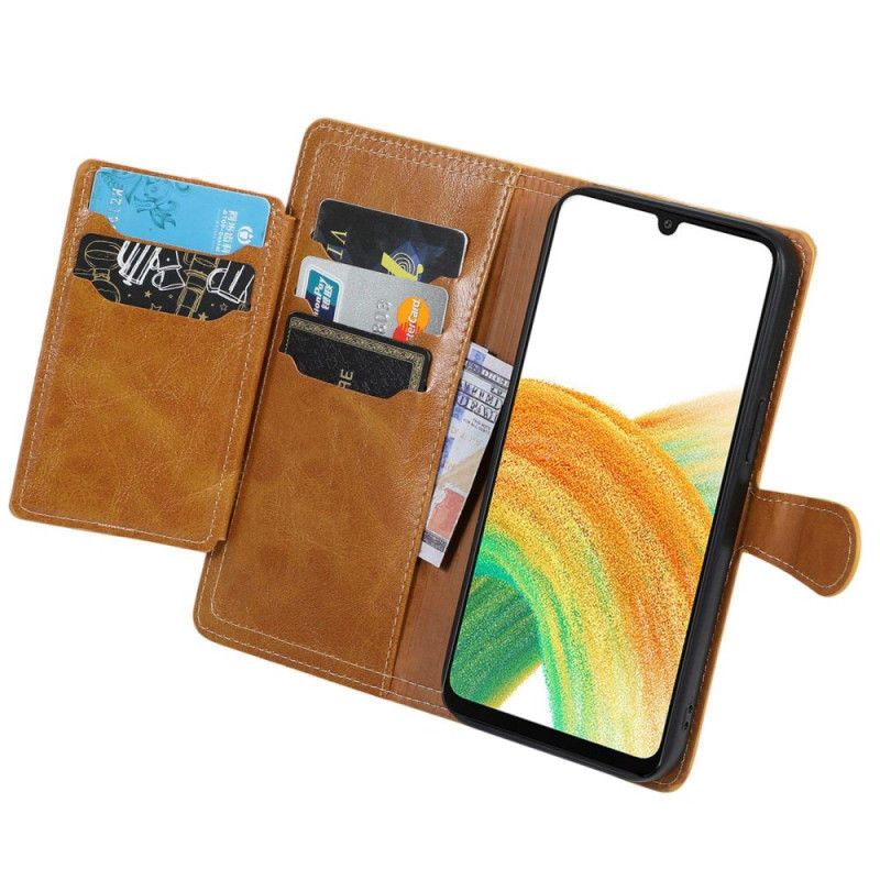 Etui Folio Samsung Galaxy S25 5g Edge Zamek Błyskawiczny I Etui Na Karty Etui Ochronne