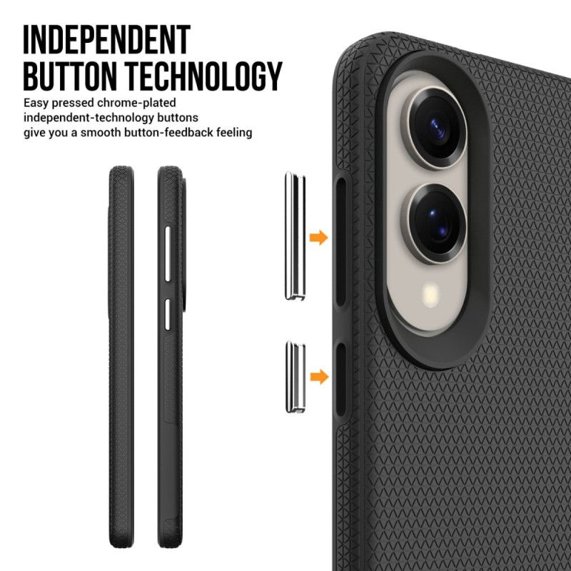 Etui Samsung Galaxy S25 5g Edge Chromowane Przyciski Etui Ochronne