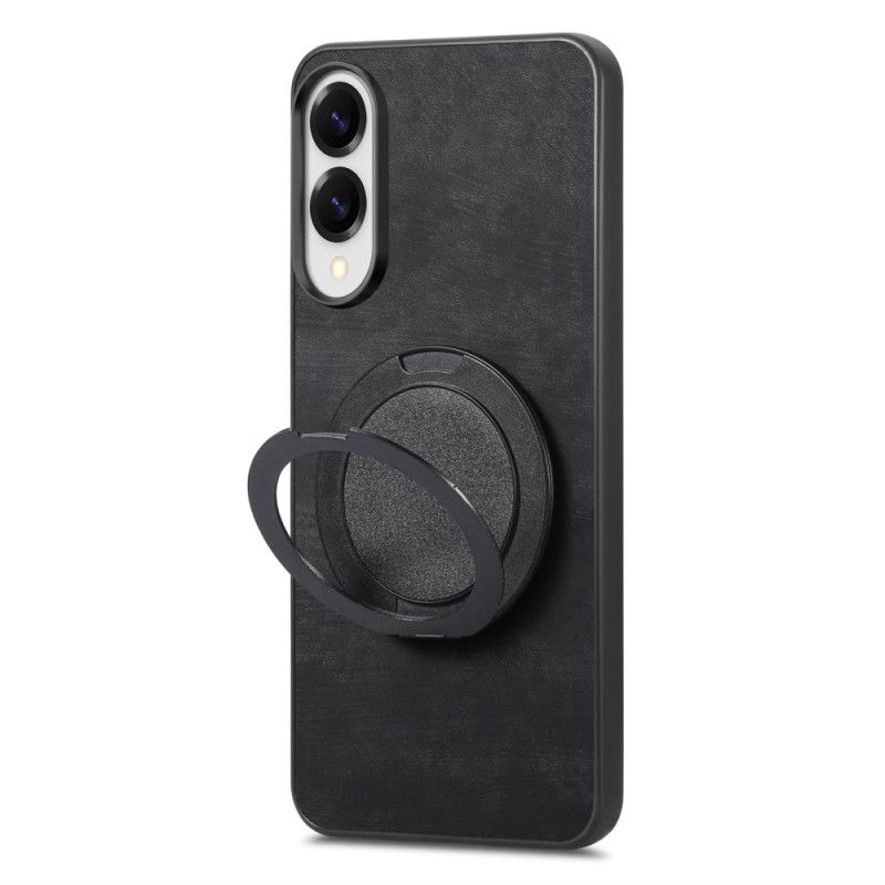 Etui Samsung Galaxy S25 5g Edge Efekt Zamszu Z Obrotową Podstawką Etui Ochronne