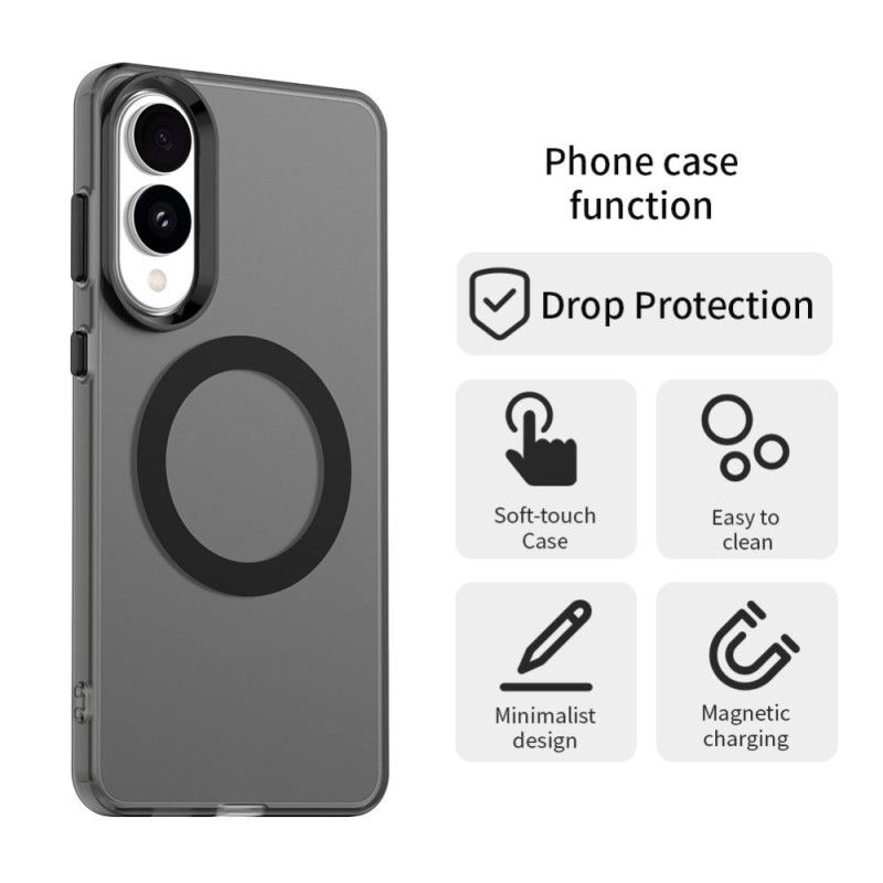 Etui Samsung Galaxy S25 5g Edge Hybryda Kompatybilna Z Magsafe Etui Ochronne