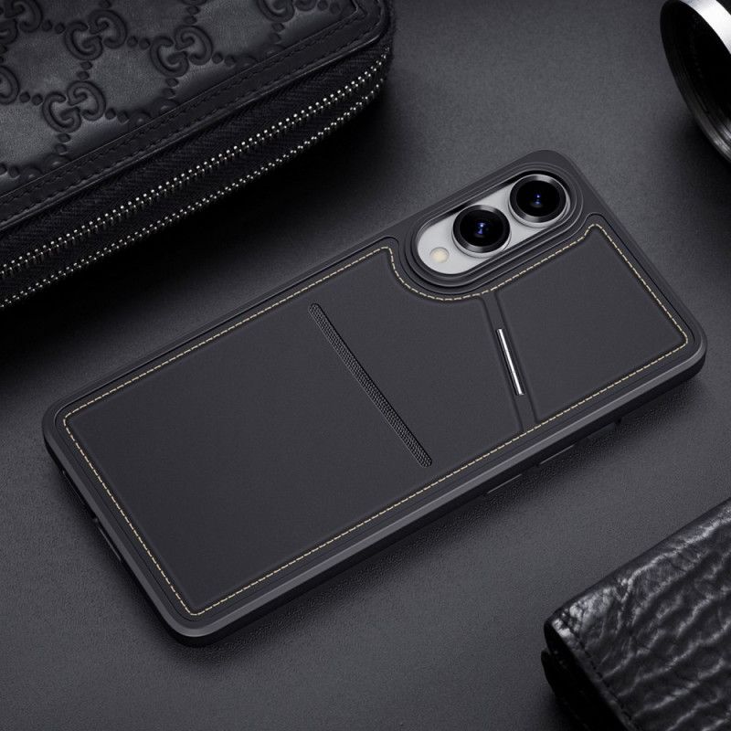 Etui Samsung Galaxy S25 5g Edge Magnetyczna Z Uchwytem Na Kartę