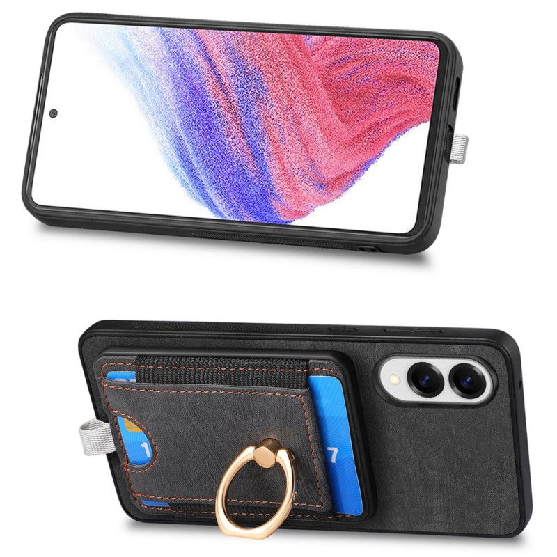 Etui Samsung Galaxy S25 5g Edge Magnetyczny Z Odpinanym Uchwytem Na Karty