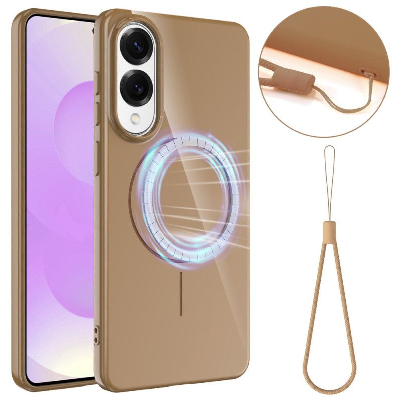 Etui Samsung Galaxy S25 5g Edge Magsafe Kompatybilny Ze Smyczą Etui Ochronne