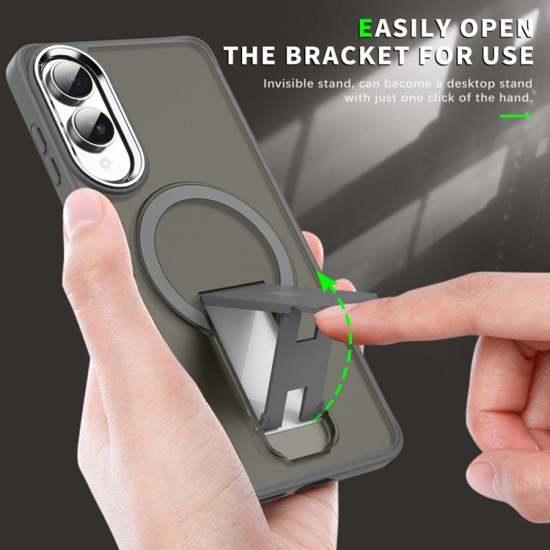 Etui Samsung Galaxy S25 5g Edge Magsafe Kompatybilny Ze Stojakiem