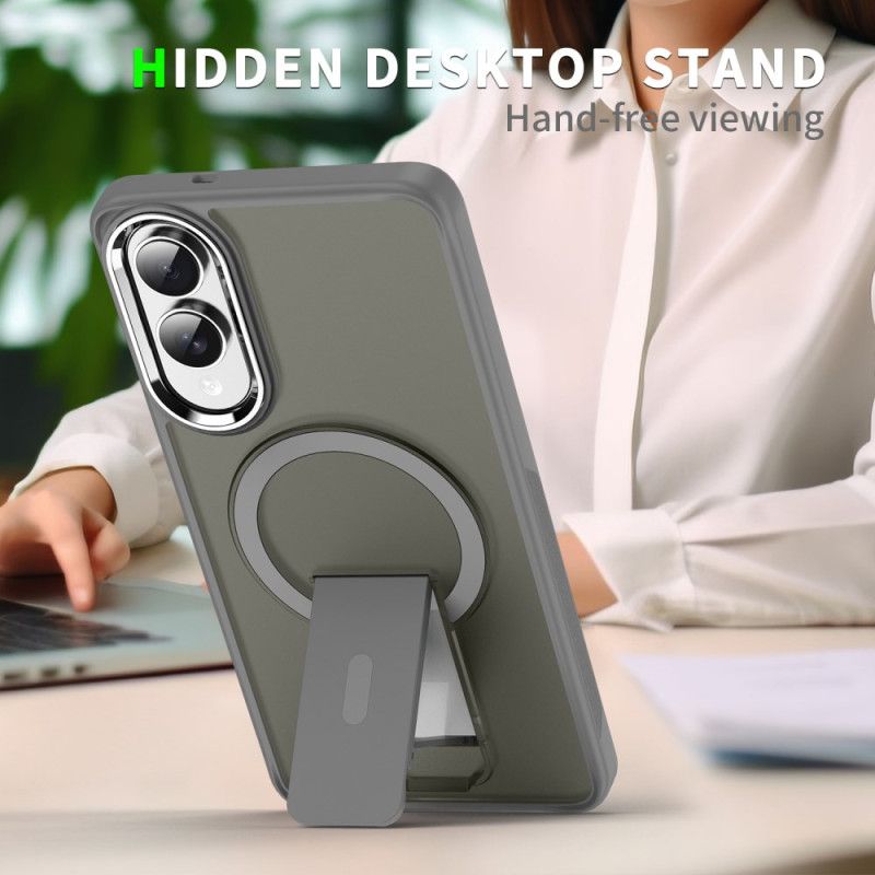 Etui Samsung Galaxy S25 5g Edge Magsafe Kompatybilny Ze Stojakiem