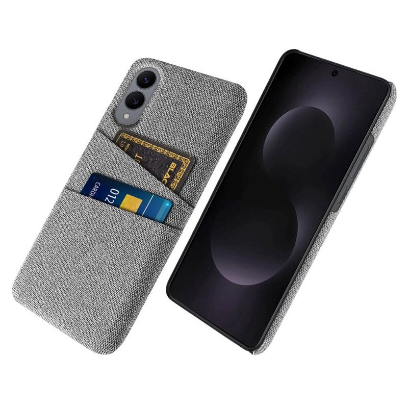 Etui Samsung Galaxy S25 5g Edge Materiałowy Uchwyt Na Karty Etui Ochronne