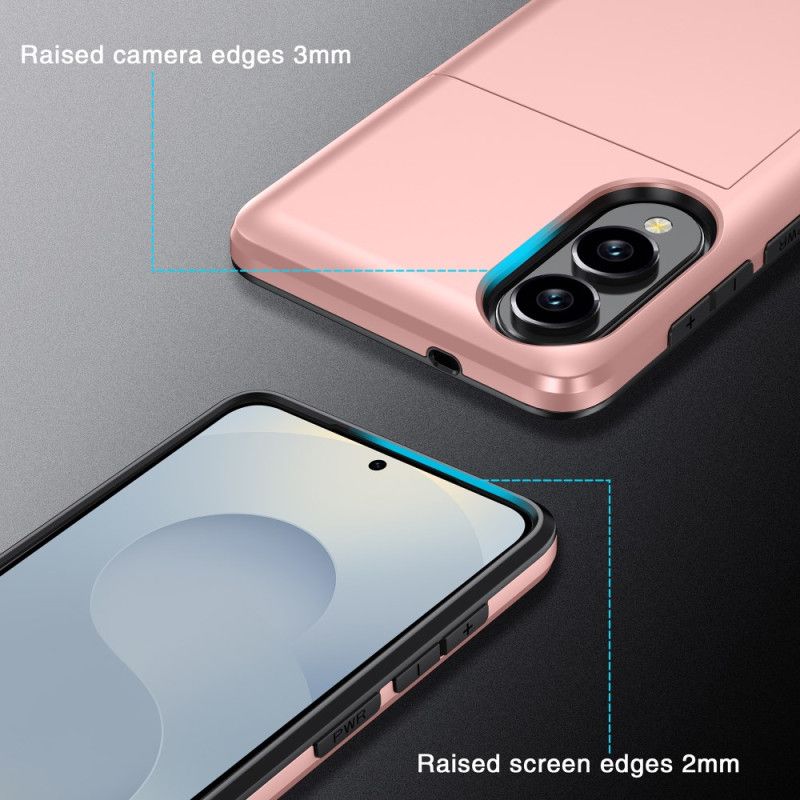 Etui Samsung Galaxy S25 5g Edge Przesuwny Uchwyt Na Karty