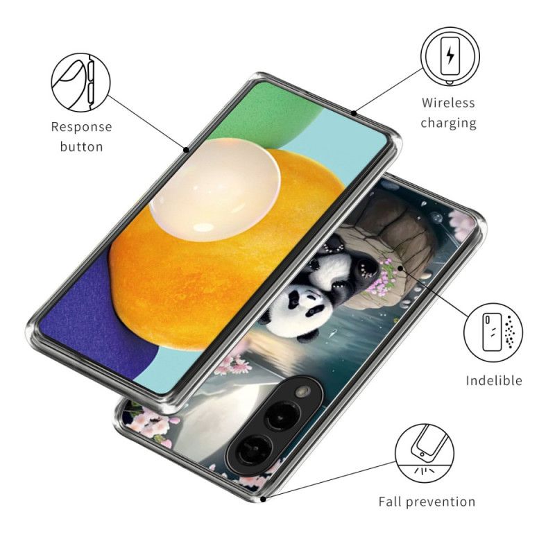 Etui Samsung Galaxy S25 5g Edge Słodka Panda