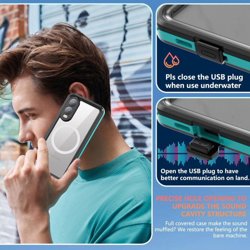 Etui Samsung Galaxy S25 5g Edge Wodoodporny Magsafe Kompatybilny Z Redpepper Etui Ochronne