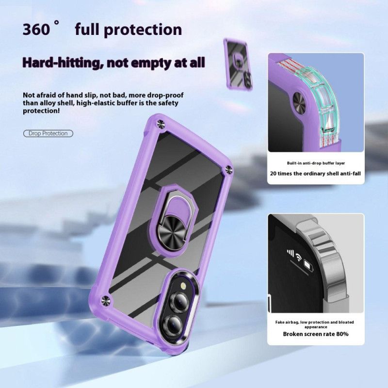 Etui Samsung Galaxy S25 5g Edge Wytrzymały Z Podstawką Umożliwiającą Swobodne Poruszanie Się Etui Ochronne