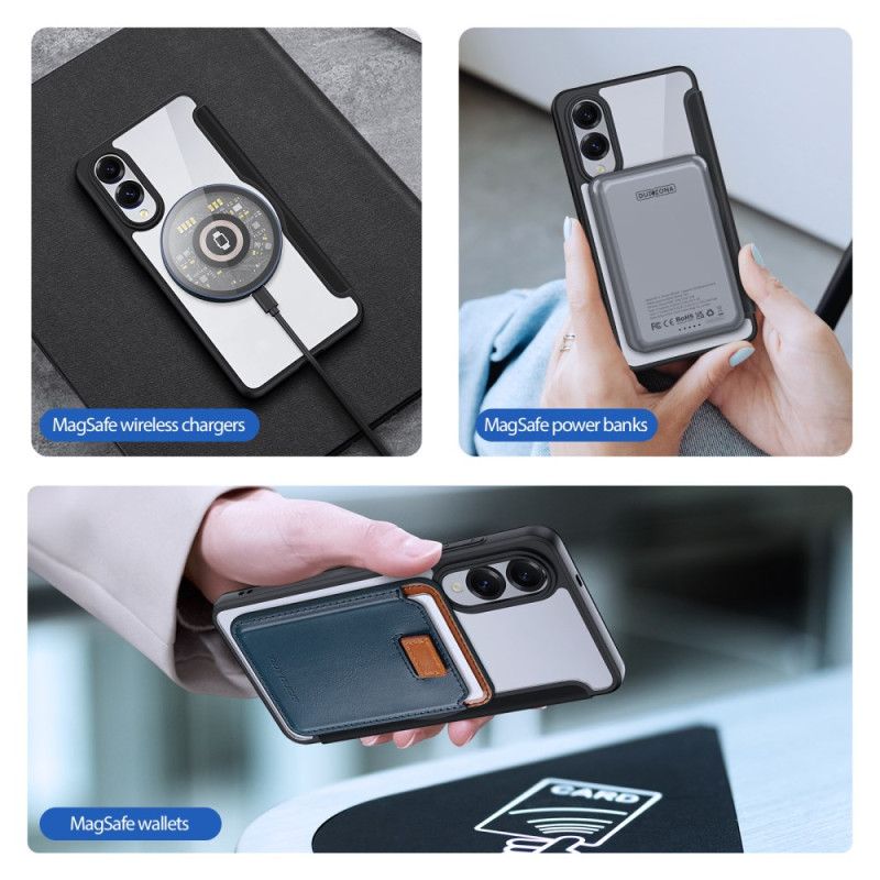 Flip Kotelot Samsung Galaxy S25 5g Edge Dux Ducis Pro Series Skin X Etui Ochronne