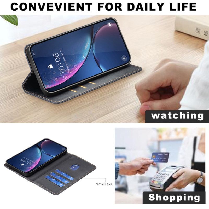 Flip Kotelot Samsung Galaxy S25 5g Edge Etui Na Telefon Klasyczny Kolor Binfen