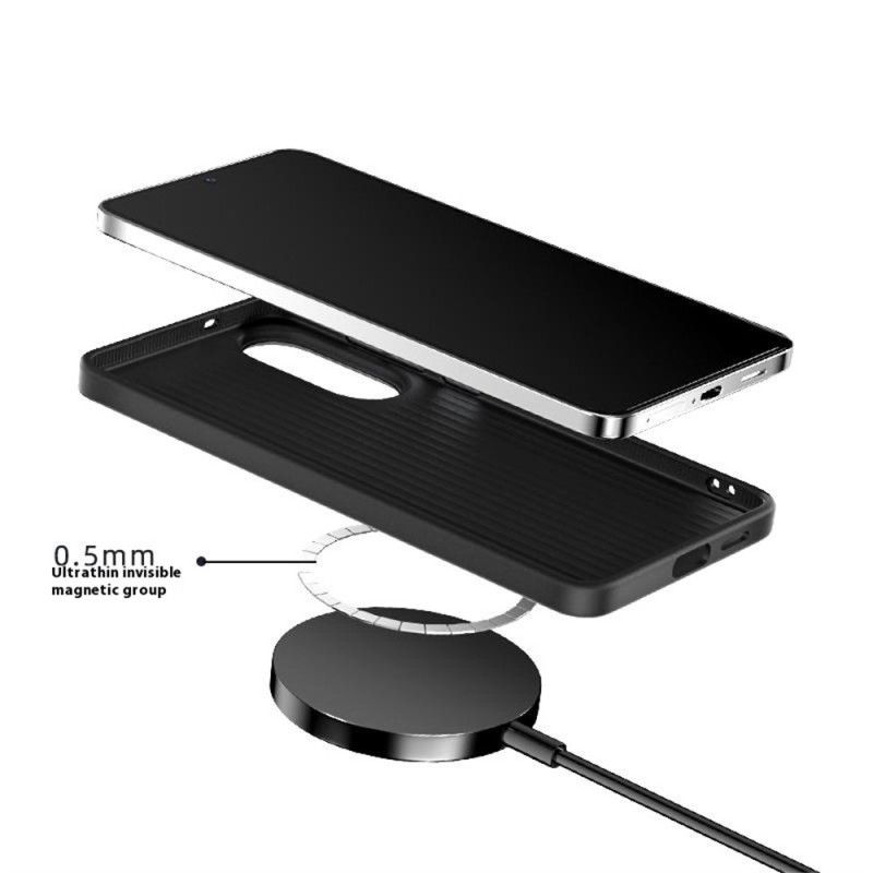 Futerały Samsung Galaxy S25 5g Edge Etui Na Telefon Kompatybilna Z Magsafe Abeel