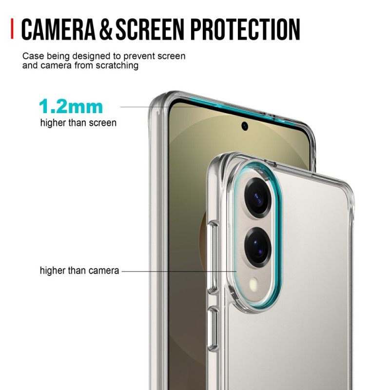 Futerały Samsung Galaxy S25 5g Edge Etui Na Telefon Przezroczysta