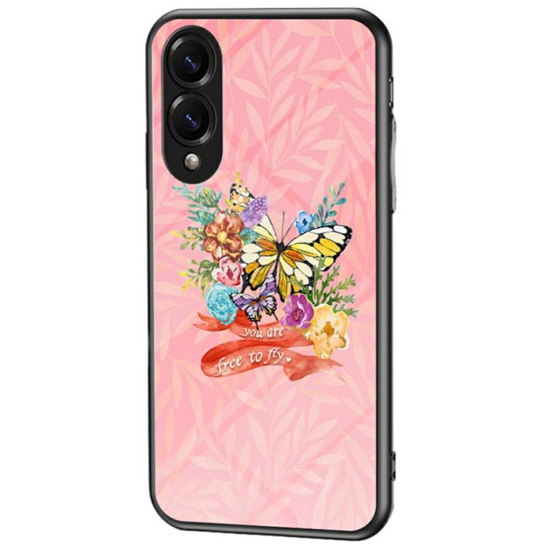 Futerały Samsung Galaxy S25 5g Edge Etui Na Telefon Szkło Hartowane Butterfly
