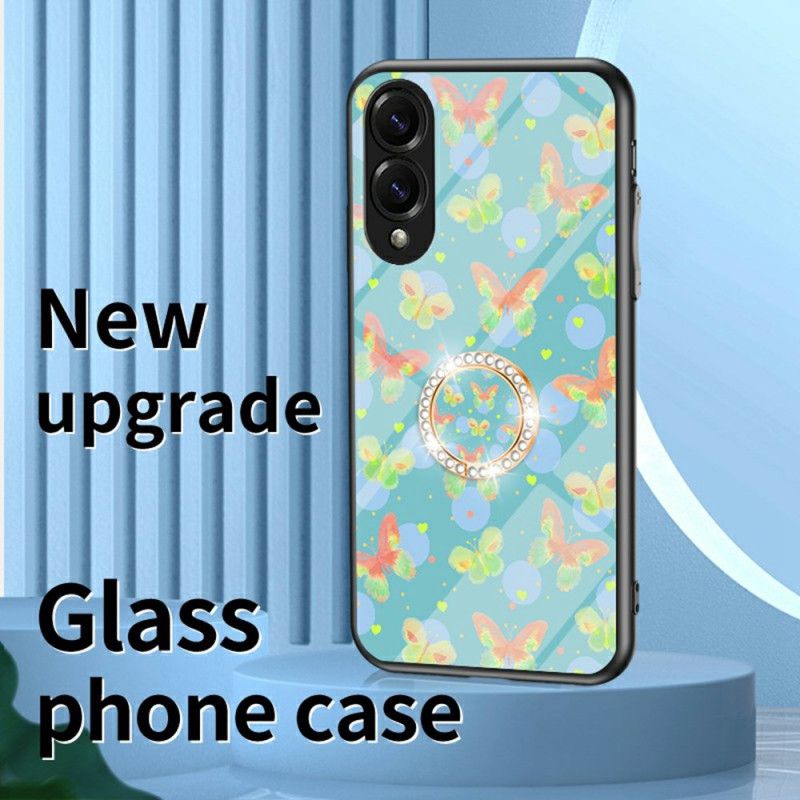 Futerały Samsung Galaxy S25 5g Edge Etui Na Telefon Szkło Hartowane Butterfly