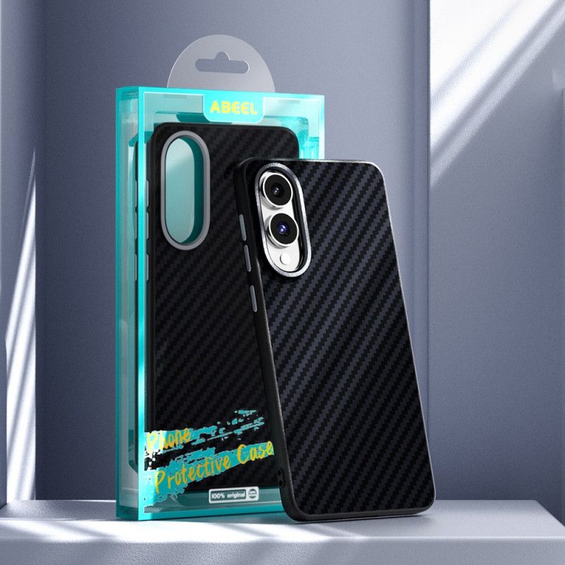 Futerały Samsung Galaxy S25 5g Edge Etui Na Telefon Włókno Węglowe Kompatybilne Z Magsafe Abeel