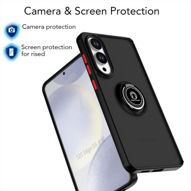 Futerały Samsung Galaxy S25 5g Edge Etui Na Telefon Wstrząsoodporny Uchwyt Pierścieniowy