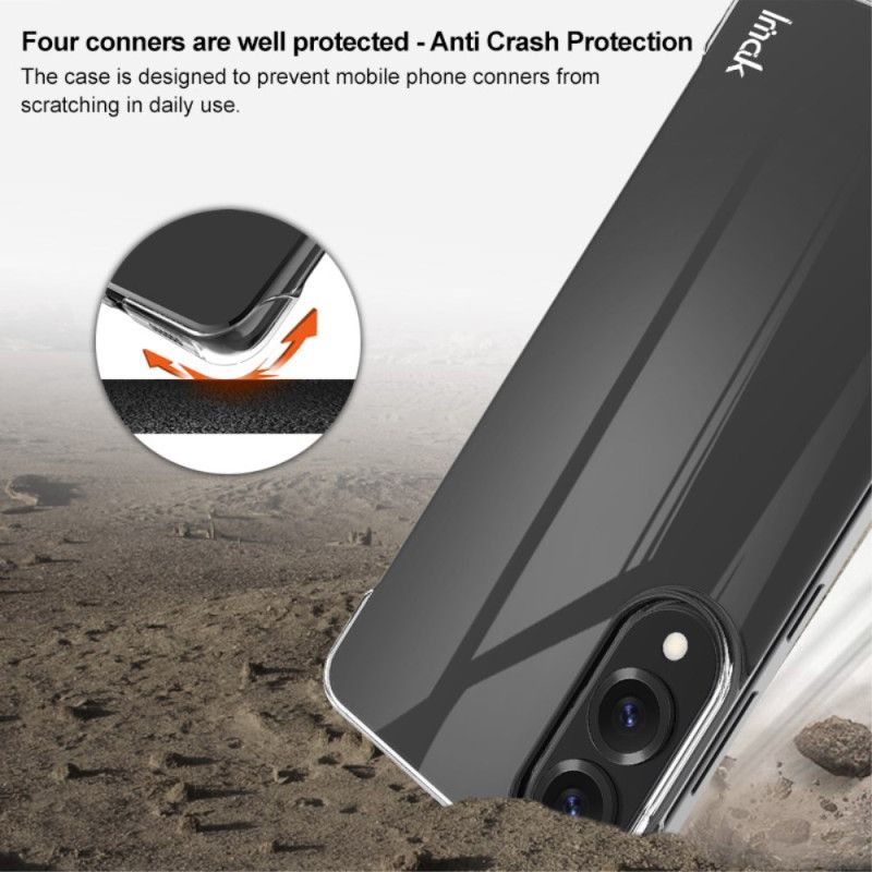 Futerały Samsung Galaxy S25 5g Edge Etui Na Telefon Wzmocnione Przezroczyste Etui Imak