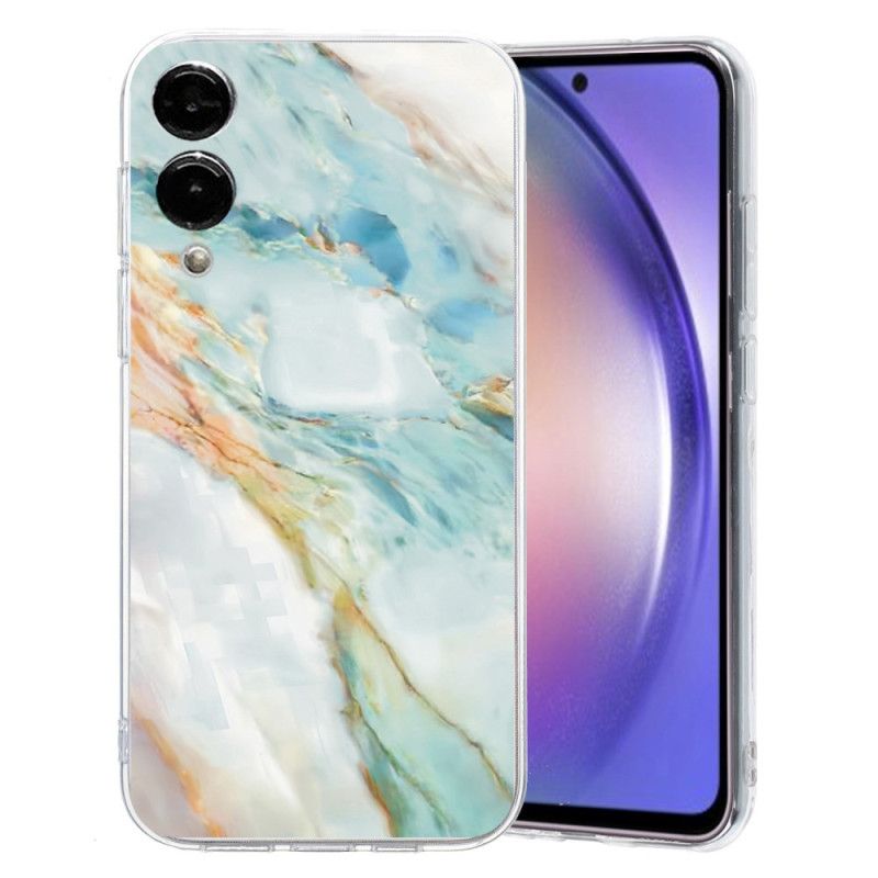 Futerały Samsung Galaxy S25 5g Edge Etui Na Telefon Zielony Marmur