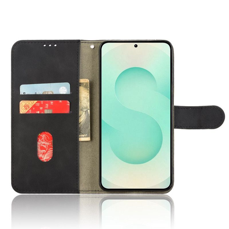 Skórzany Futerał Samsung Galaxy S25 5g Edge Etui Na Telefon Efekt Zamszu