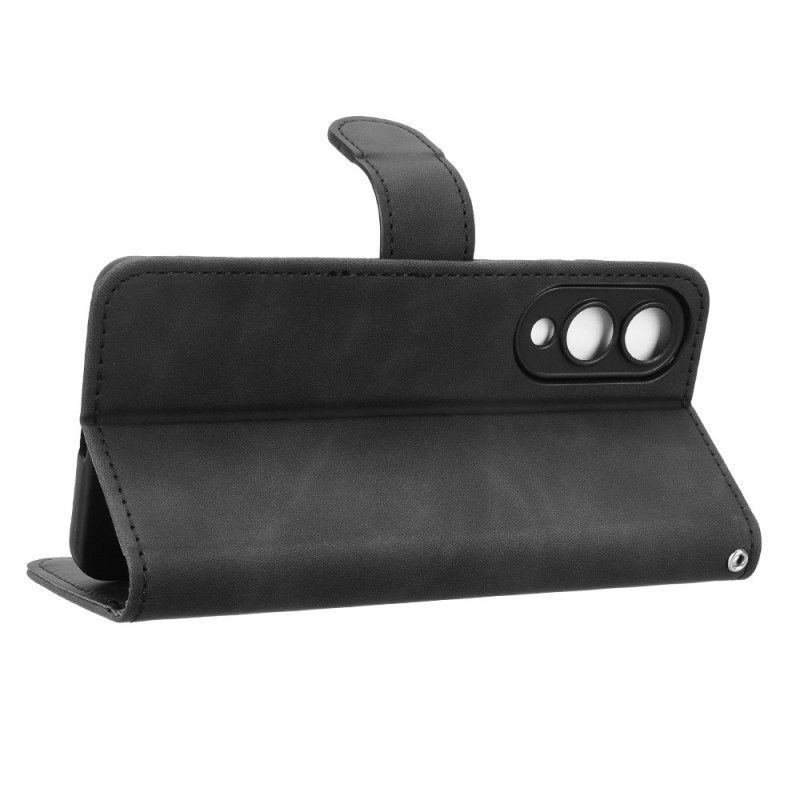 Skórzany Futerał Samsung Galaxy S25 5g Edge Etui Na Telefon Efekt Zamszu