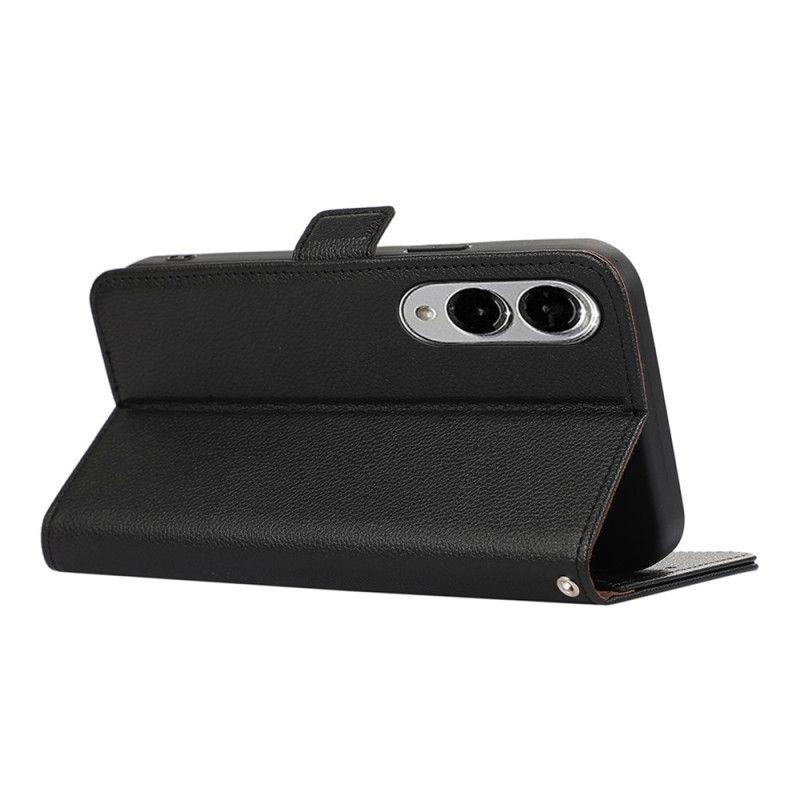 Skórzany Futerał Samsung Galaxy S25 5g Edge Etui Na Telefon Ochrona Rfid Abeel