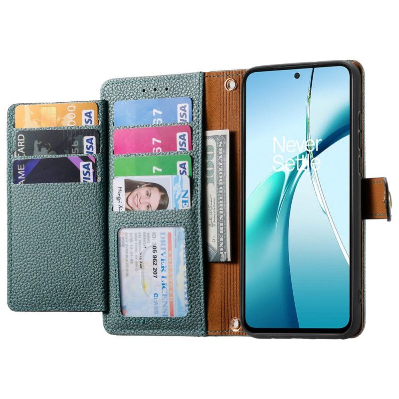 Skórzany Futerał Samsung Galaxy S25 5g Edge Etui Na Telefon Wzór Serca Rfid