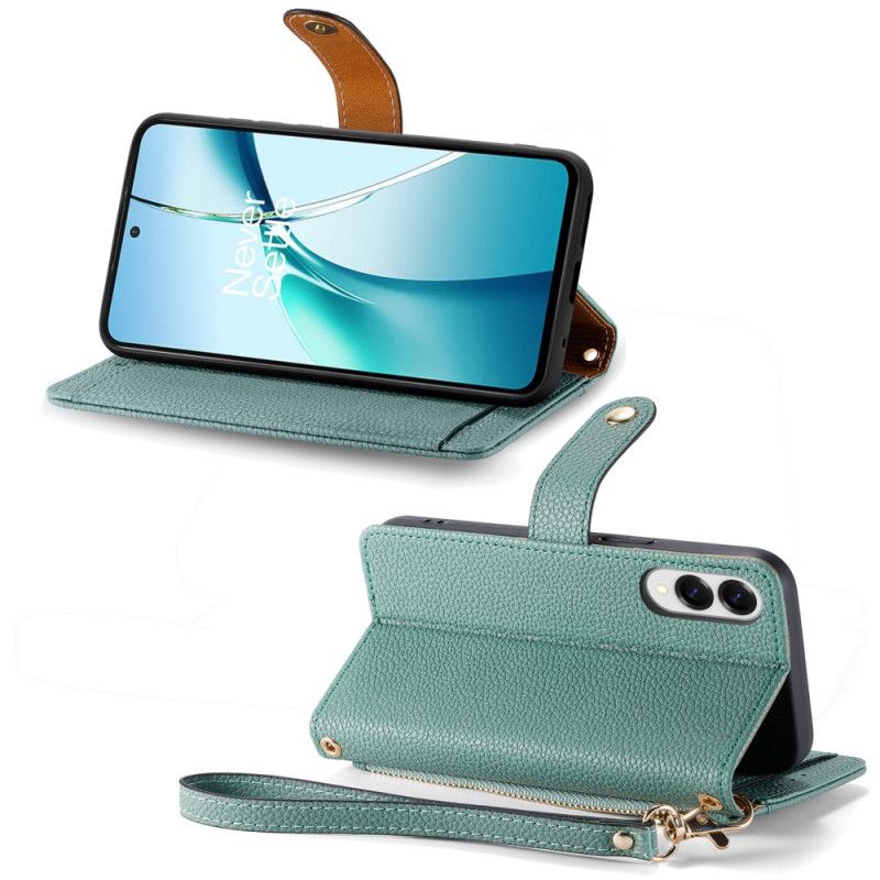 Skórzany Futerał Samsung Galaxy S25 5g Edge Etui Na Telefon Wzór Serca Rfid