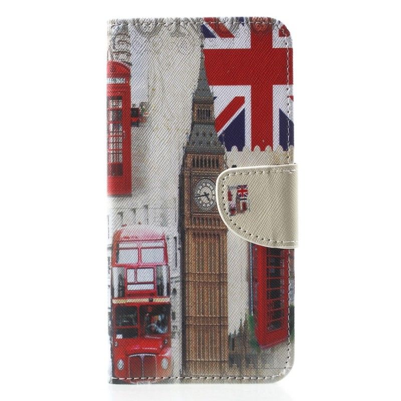 Etui Folio iPhone XR Londyńskie Życie Etui Ochronne